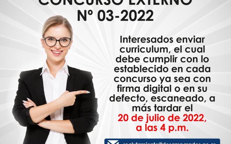 Concurso Externo 03-2022
