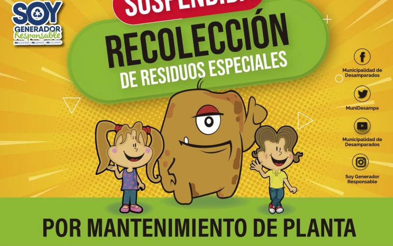 Planta de residuos especiales en mantenimiento 