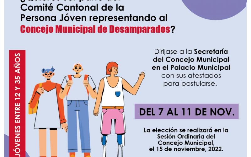 Representante Juvenil del Concejo Municipal 